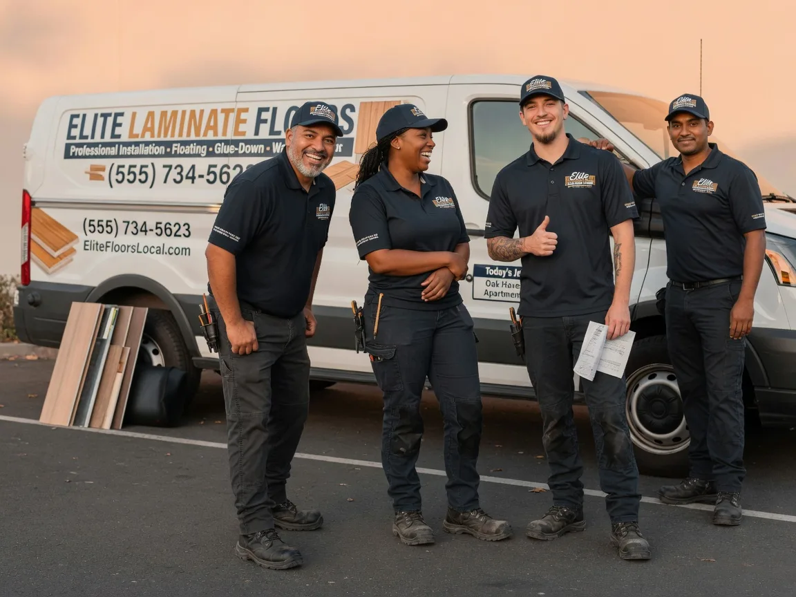Laminate flooring installation company in Concord, IL